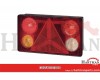 Lampa tylna zespolona 256x144mm, lewa