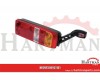 Lampa tylna zespolona 370x130mm, prawa 24V