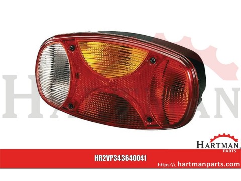 Lampa tylna zespolona 225x122mm, prawa Cargoluna