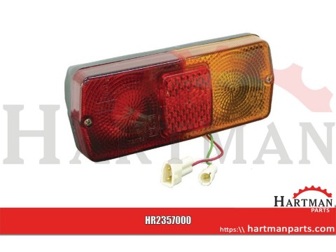 Lampa tylna zespolona 184x76mm, lewa Cobo