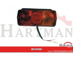 Lampa tylna zespolona 184x76mm, prawa Cobo