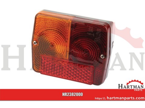 Lampa tylna zespolona 125x100mm, lewa Cobo