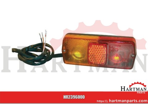 Lampa tylna zespolona 160x67mm, lewa Cobo