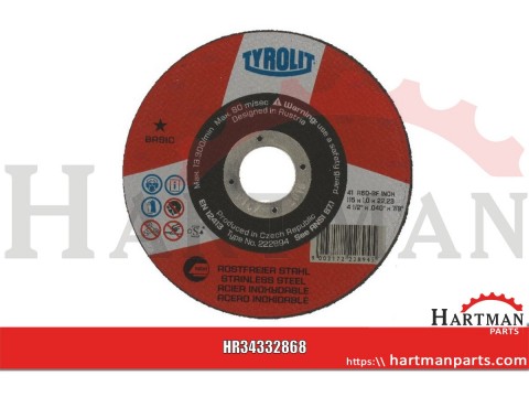 Tarcza tnąca Basic 115x1,0x22,23