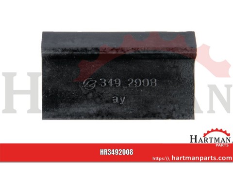 Zgarniak tworzywo sztuczne 93x53,5x10mm