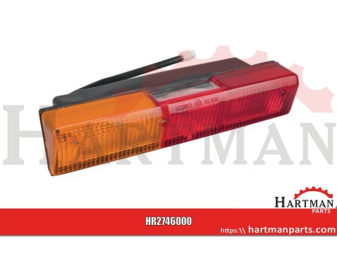 Lampa tylna zespolona 305x62mm, lewa Cobo