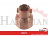 Adapter pokrywki dyszy, gwint, bagnet, czarny, Arag