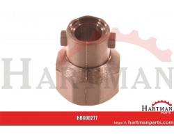 Adapter pokrywki dyszy, gwint, bagnet, czarny, Arag