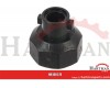 Adapter pokrywki dyszy, gwint, bagnet, czarny, Arag