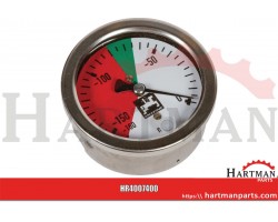 Manometr ø63 mm przyłącze tylne 1/4"