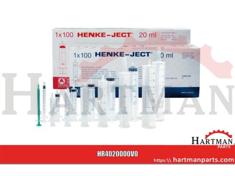 Strzykawka jednorazowa HSW NORM-JECT® 2ml (3ml), op. 100 szt.