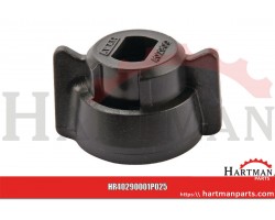 Pokrywka dyszy, bagnet, SW8, czarny, z uszczelką, 25 szt., Arag