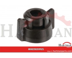 Pokrywka dyszy, bagnet, SW10, czarny, z uszczelką, 25 szt., Arag