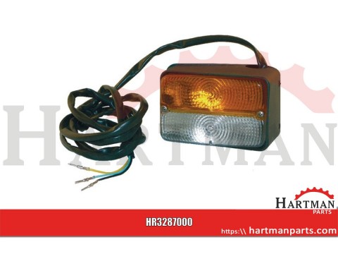 Lampa zespolona kierunkowskazu i postoju, prawa 12V Cobo