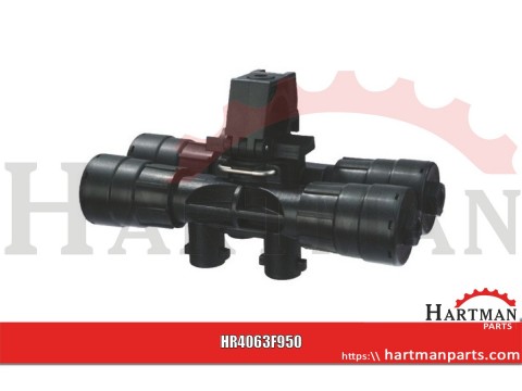 Uchwyt dyszy 3/4" 4-krot.