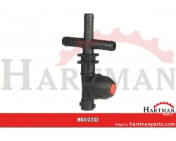 Uchwyt dyszy prosty,tuleja1/2"