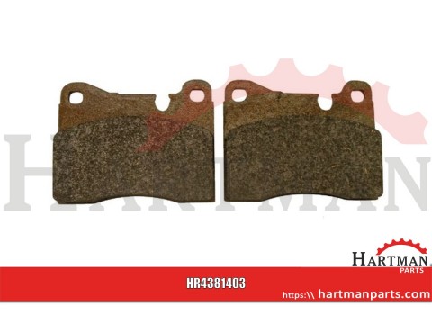 Zestaw klocków hamulcowych