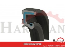 Uszczelniacz oleju 1 7/8x2 1/2x3/8