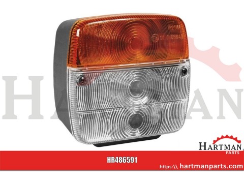 Lampa przednia zespolona 108x103mm