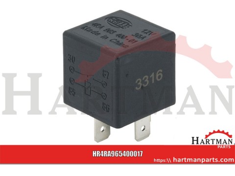 Przekaźnik, prądu roboczego, 12 V, Hella