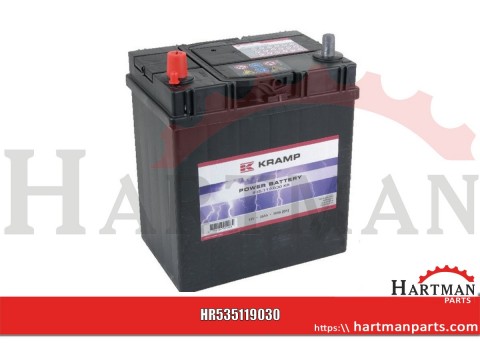 Akumulator 12V 35Ah 300A napełniony Kramp