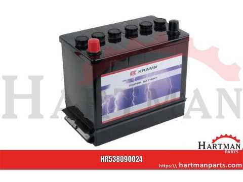 Akumulator 12V 38Ah 240A napełniony Kramp