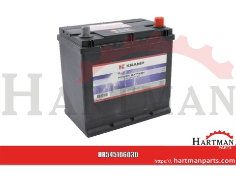 Akumulator 12V 45Ah 300A napełniony Kramp