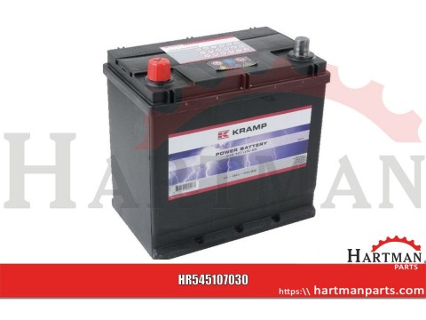 Akumulator 12V 45Ah 300A napełniony Kramp