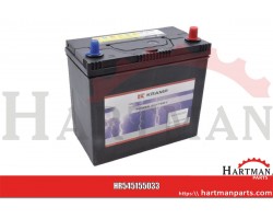 Akumulator 12V 45Ah 330A napełniony Kramp