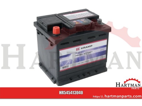 Akumulator 12V 45Ah 400A napełniony Kramp
