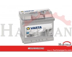 Akumulator Silver dynamic, 12 V, 52 Ah, Varta