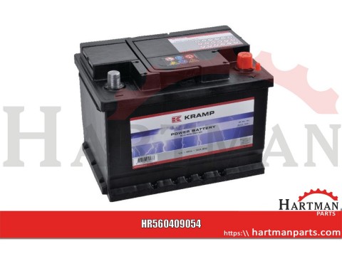 Akumulator 12V 60Ah 540A napełniony Kramp