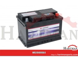 Akumulator 12V 70Ah 640A napełniony Kramp