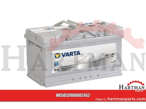 Akumulator Silver dynamic, 12 V, 85 Ah, Varta