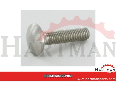 Śruba zamkowa A2 Kramp, M10 x 45 mm