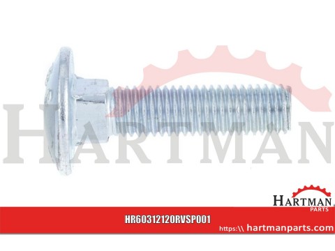 Śruba zamkowa A2 Kramp, M12 x 120 mm