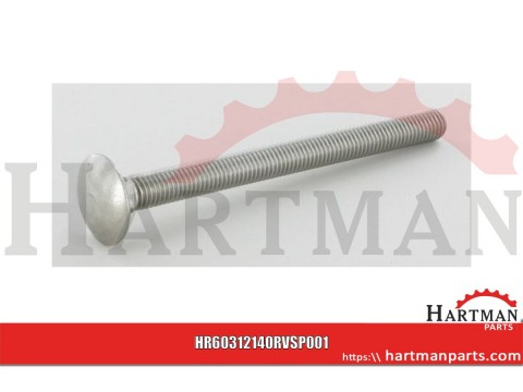 Śruba zamkowa A2 Kramp, M12 x 140 mm