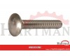 Śruba grzybkowa nierdzewna A2, 6 x 16 mm, DIN 603