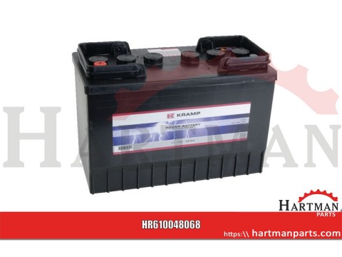 Akumulator 12V 110Ah 680A napełniony Kramp