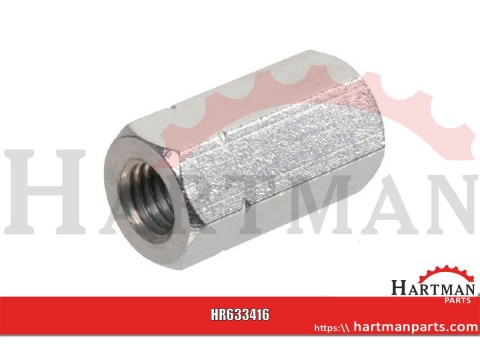 Nakrętka łącząca DIN6334 stalowa ocynk kl. 6 M16x2.00 Kramp