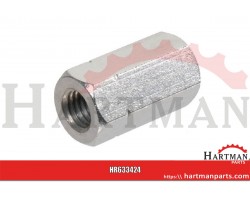 Nakrętka łącząca DIN6334 stalowa ocynk kl. 6 M24x3.00 Kramp