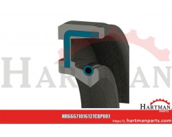 Uszczelnienie wału 2 5/8x4x1/2