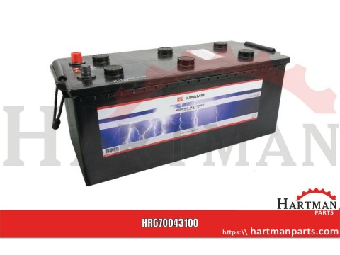 Akumulator 12V 170Ah 1000A napełniony Kramp