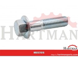 Śruba z kołnierzem kl. 8.8 ocynk Kramp, M6 x 16 mm