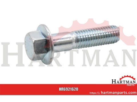 Śruba z kołnierzem kl. 8.8 ocynk Kramp, M6 x 20 mm