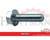 Śruba z kołnierzem zębatym kl. 8.8 ocynk Kramp, M6 x 16 mm