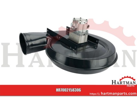 Dmuchawa z silnikiem hydraulicznym