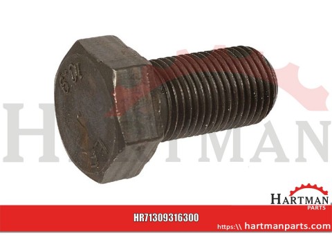 Śruba M16x1,5x30 cl.10.9 cz. DIN961