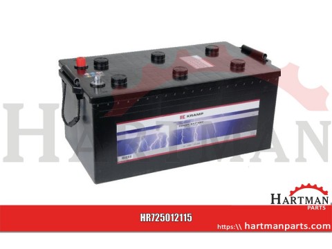 Akumulator 12V 225Ah 1150A napełniony Kramp