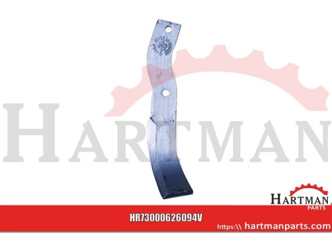 Nóż frezujący prawy 290x105x40mm 8mm pasuje do Howard